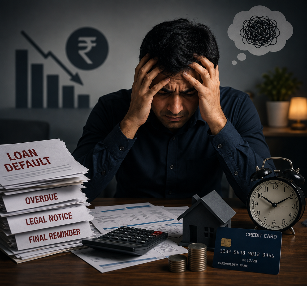loan default stress